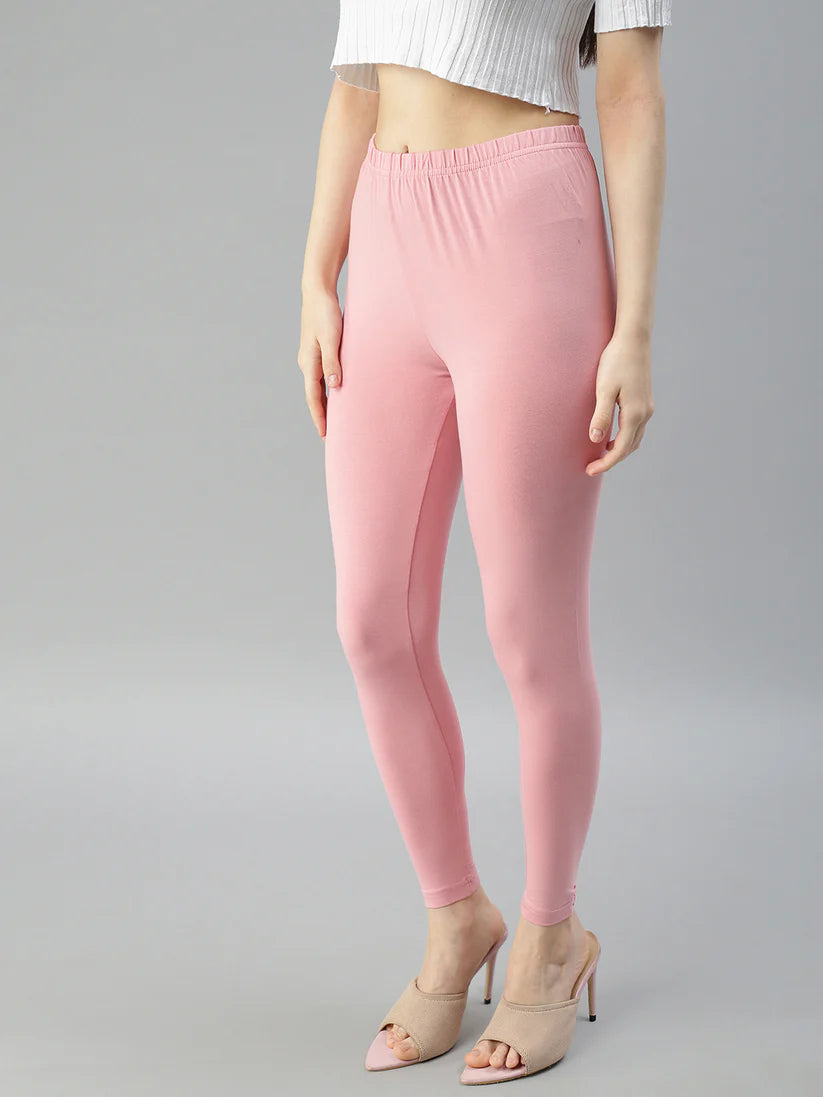 Prisma Ankle Legging - Dusty Pink