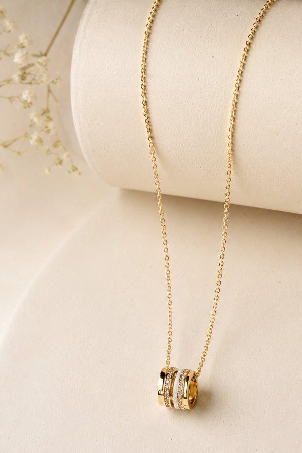 Triple Halo Neckchain