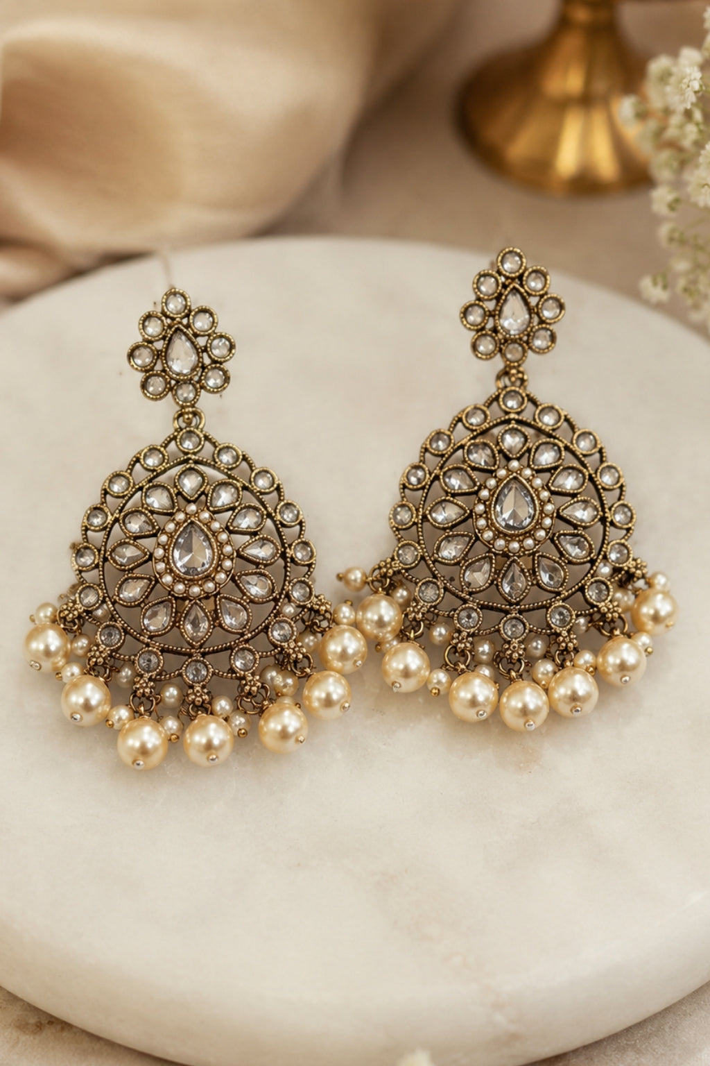Ivory Ember Earrings