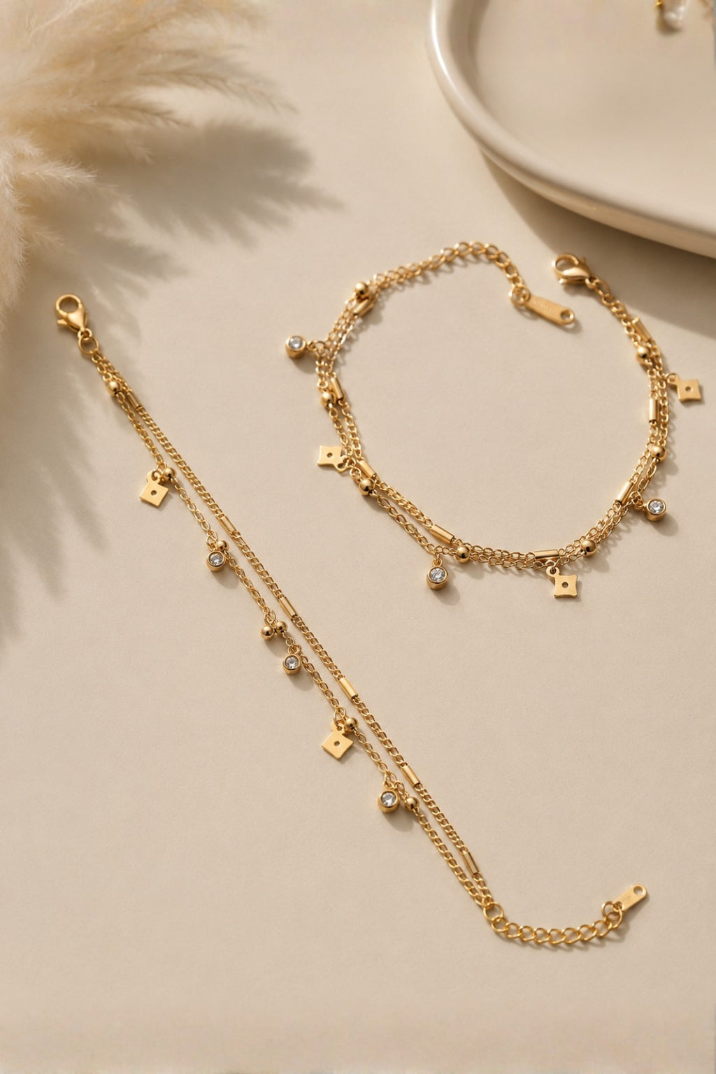 Soft Shine Layer Bracelet