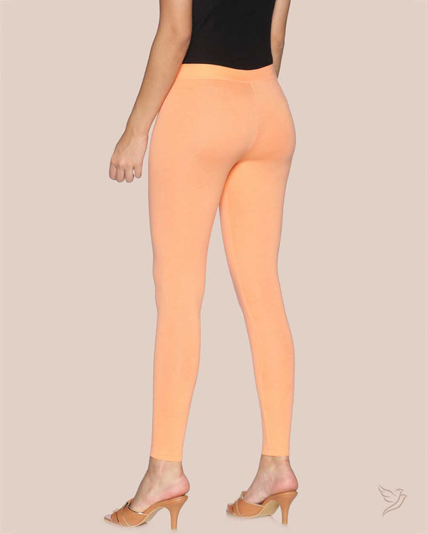 Twin Birds Ankel Legging - Pumpkin Puree