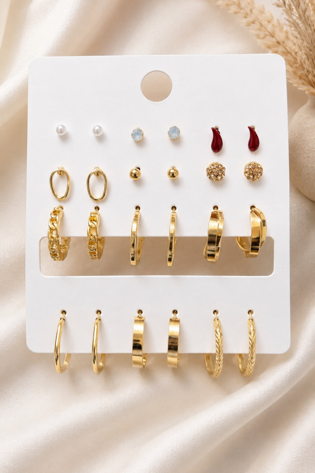 Stackable Hoop Earrings Pack