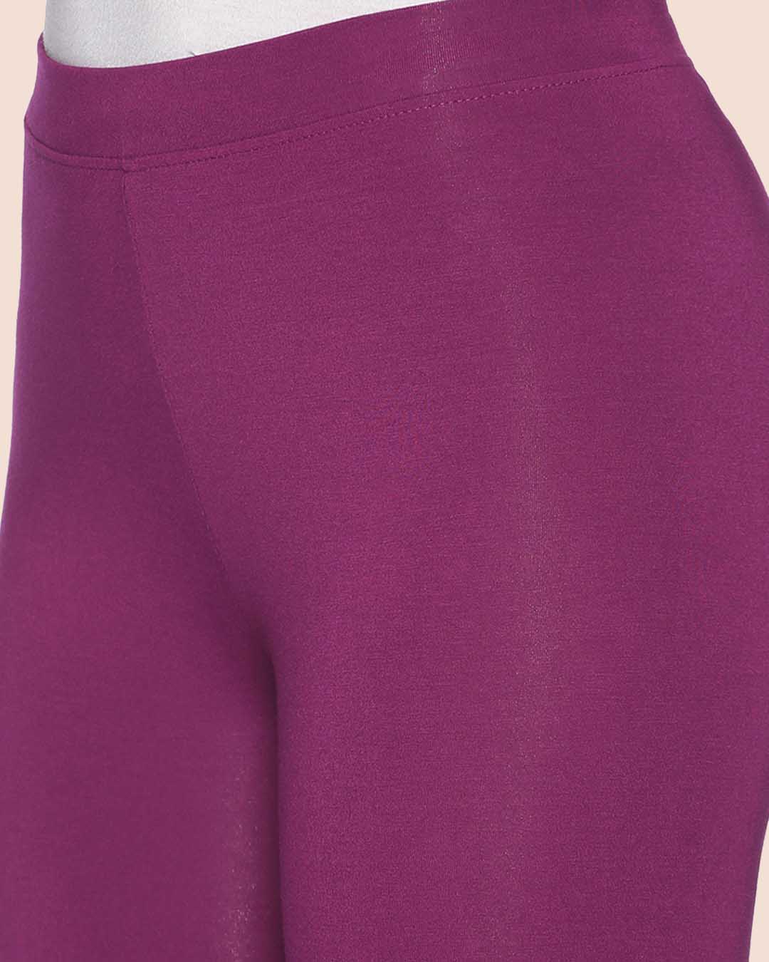 Twin Birds Ankle Legging - Rosewood