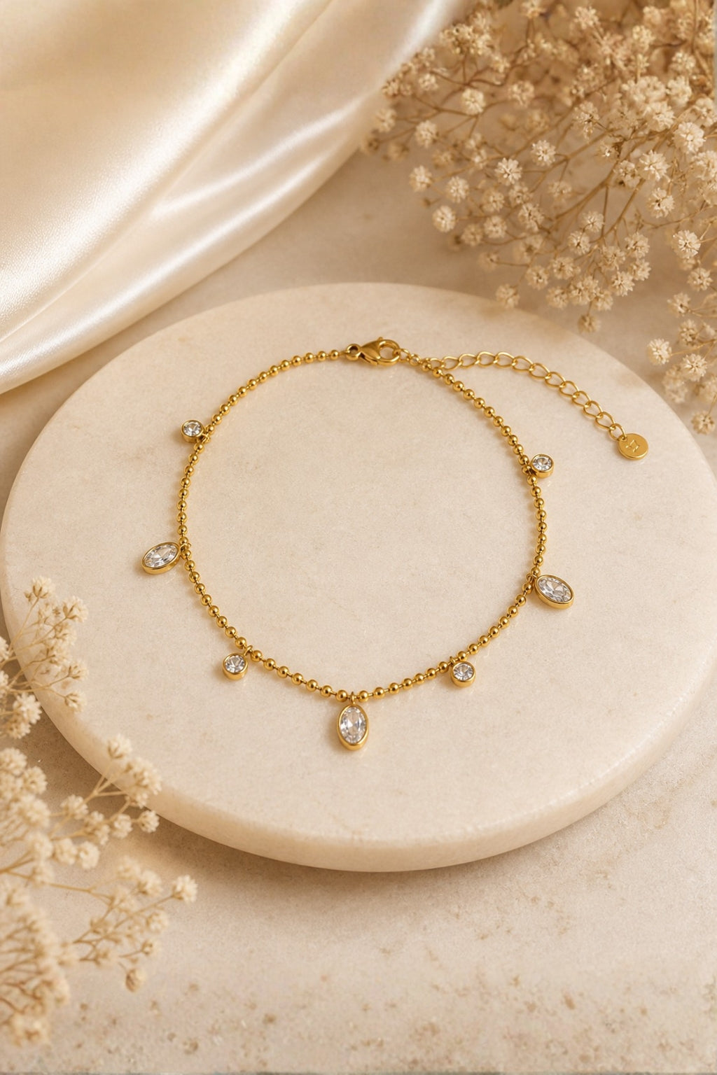 Spark Drop Anklet