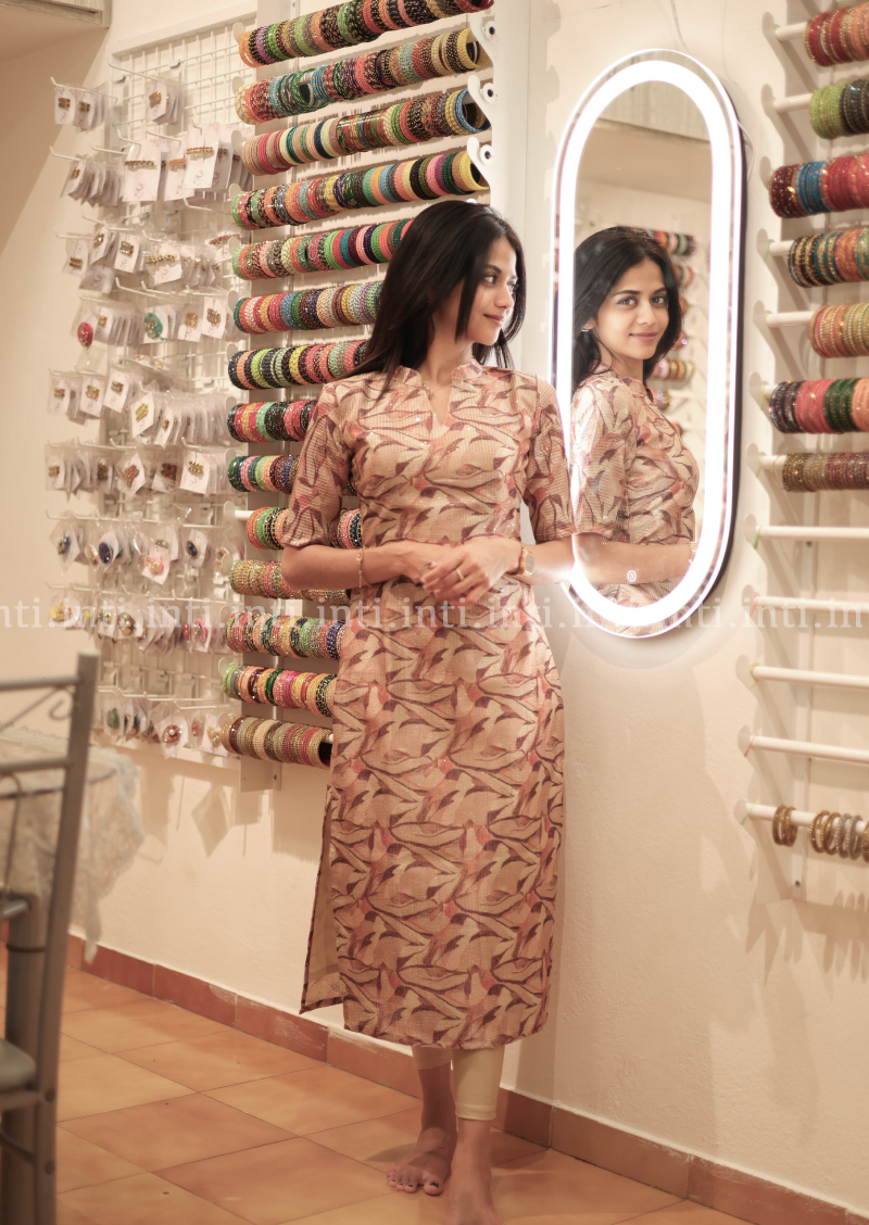 Champagne Sparkle Kurti