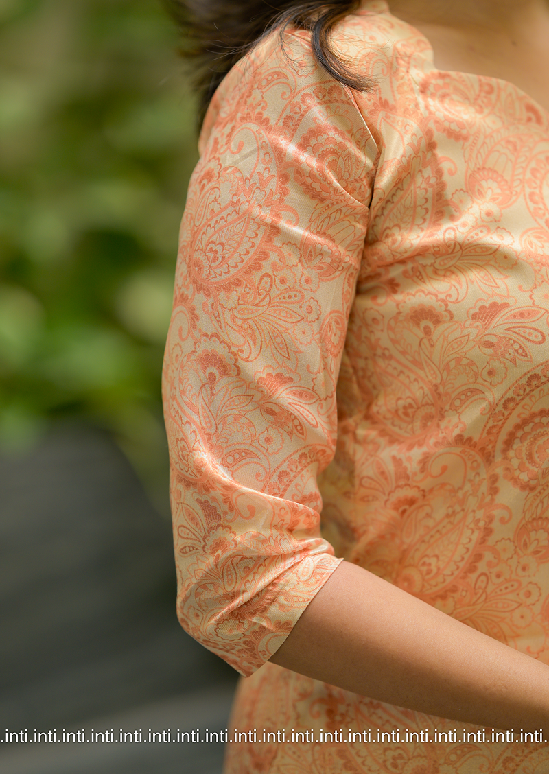 Mango Majesty Top and Dupatta Set