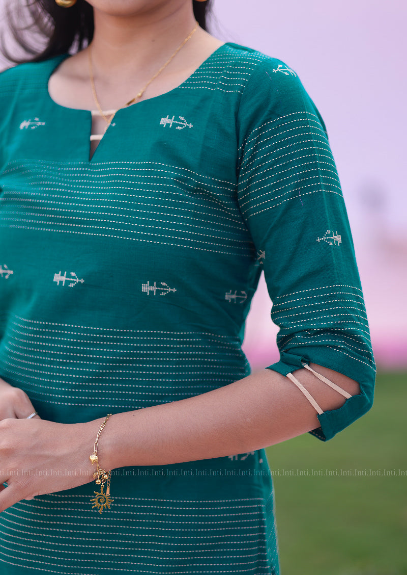 Desert Teal Kurti ONLY