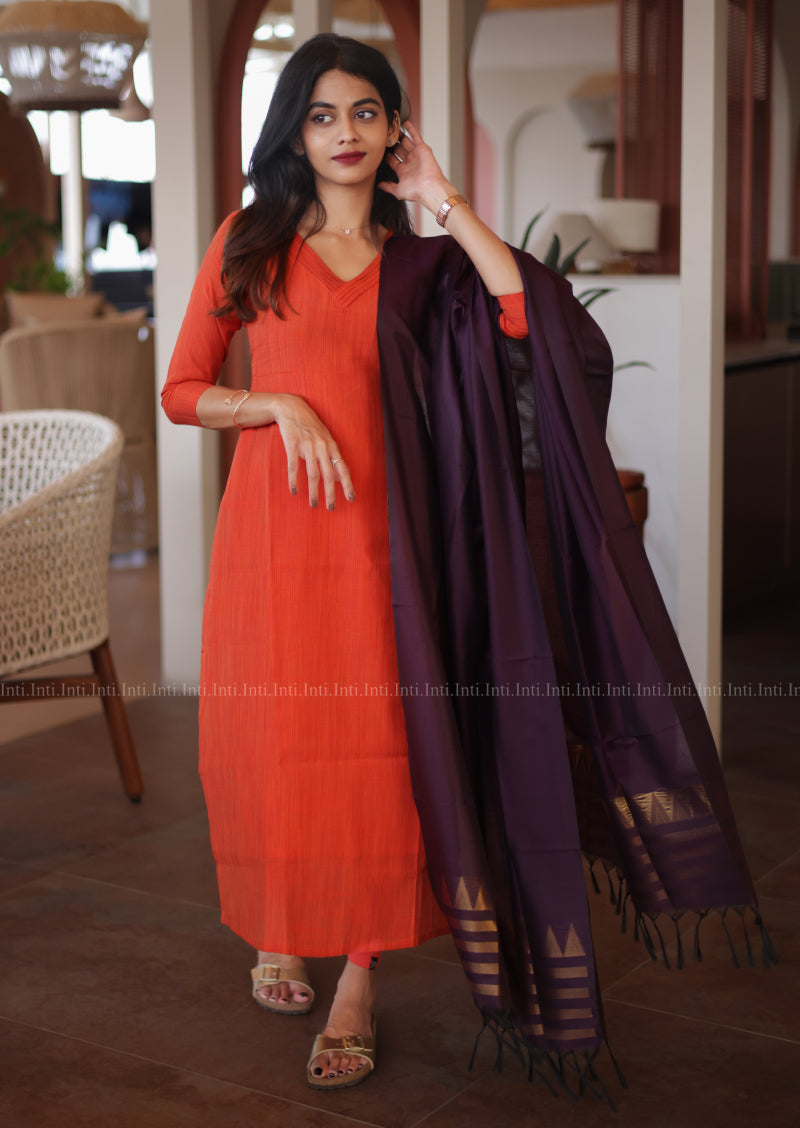 Divine Essance Top & Dupatta Set