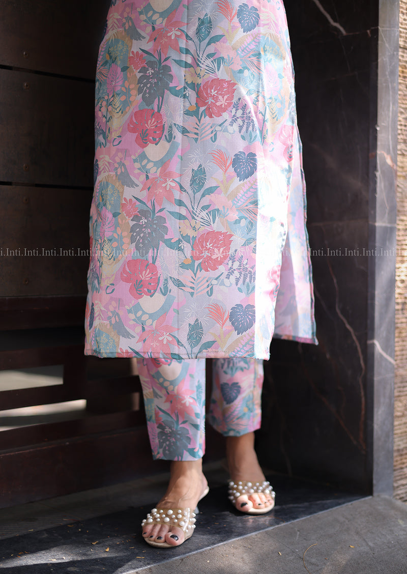 Flora Drizzle Top & Pant Set