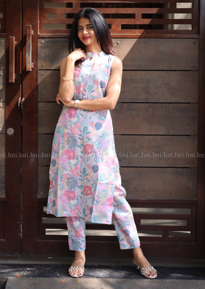 Flora Drizzle Top & Pant Set