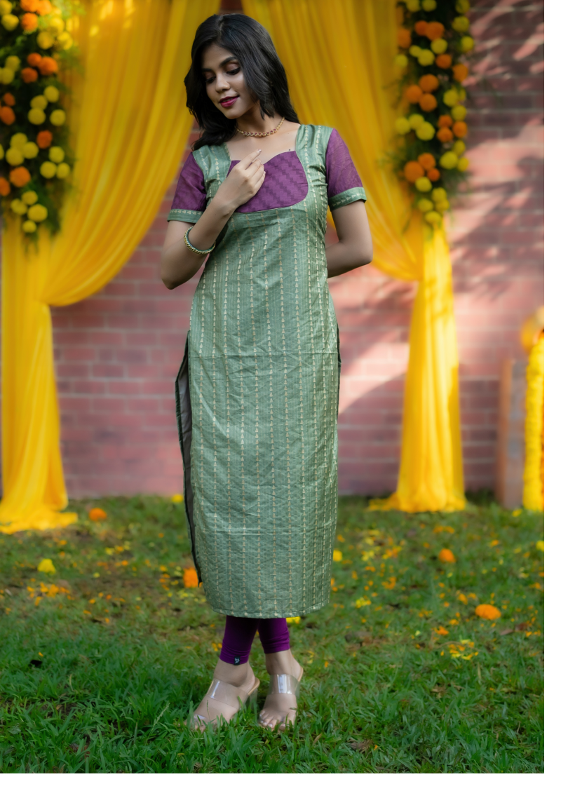 Grape Twine Kurti