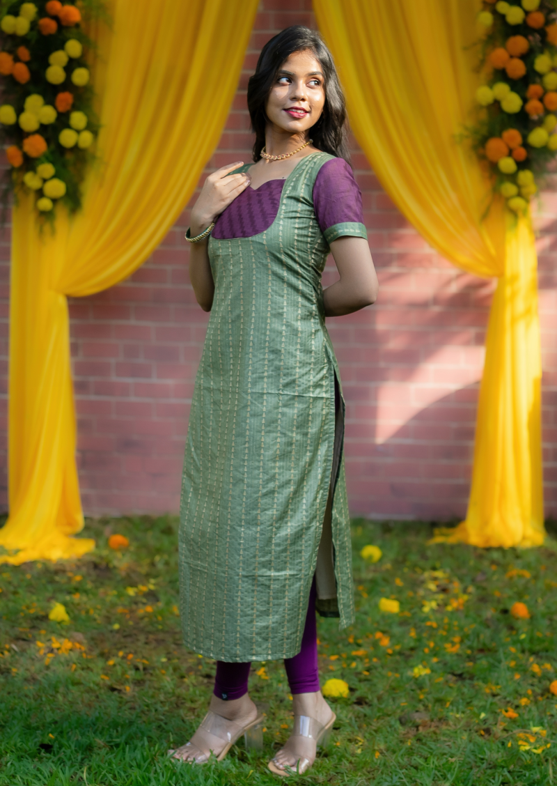 Grape Twine Kurti