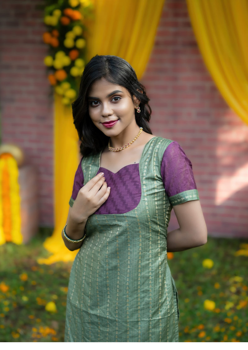 Grape Twine Kurti