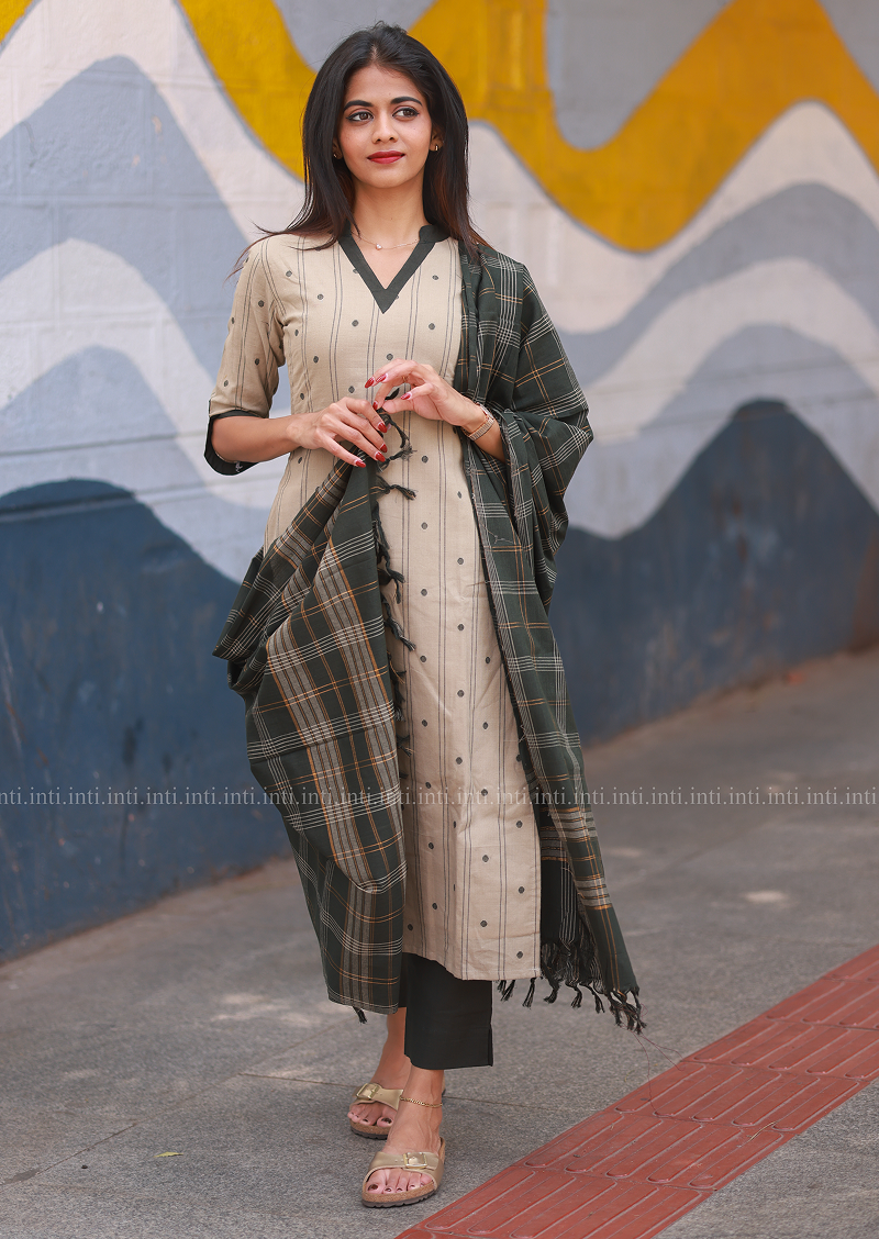 Monochrome Muse Salwar Suit