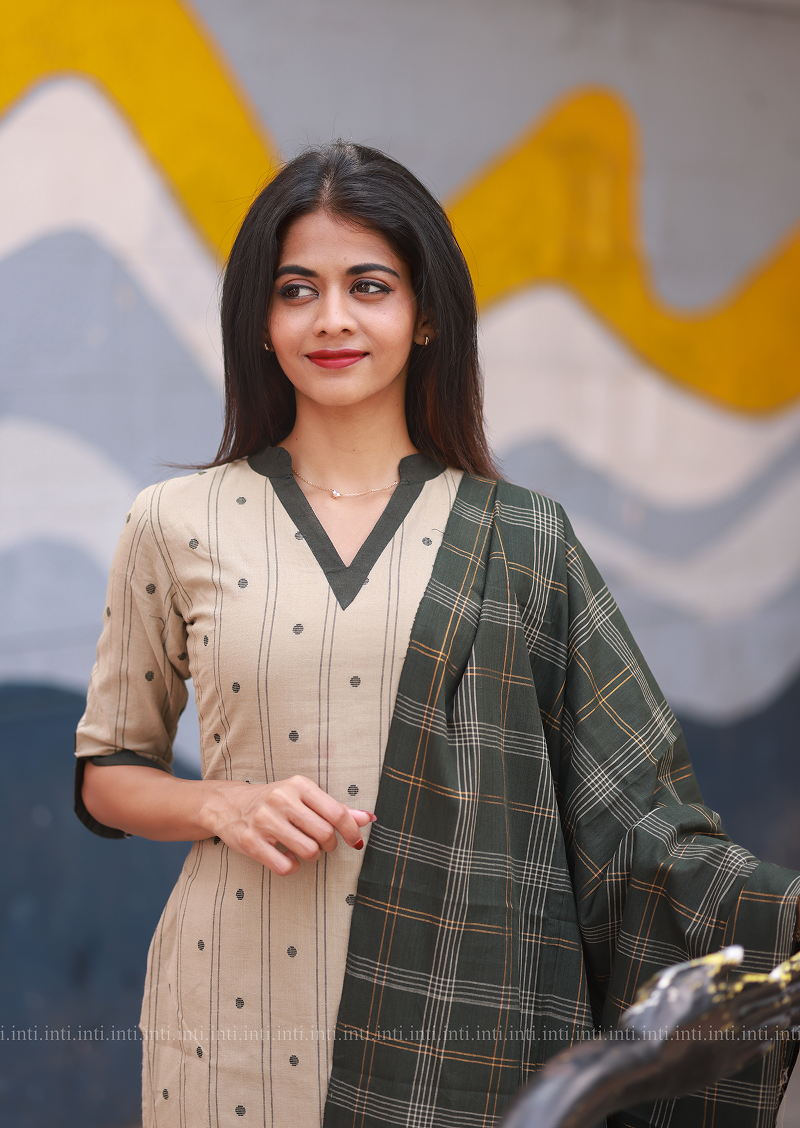 Monochrome Muse Salwar Suit