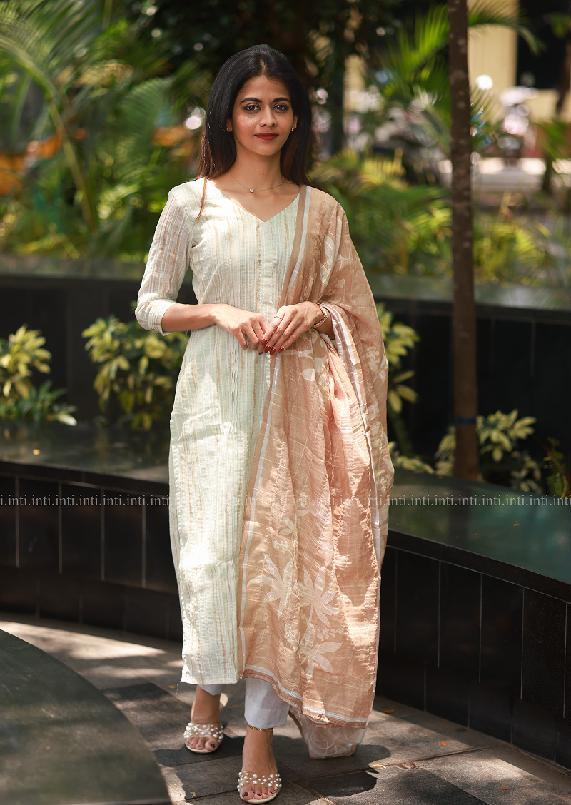 Vanilla Beige Salwar Suit