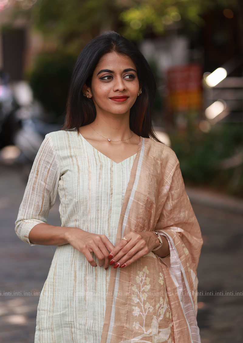 Vanilla Beige Salwar Suit