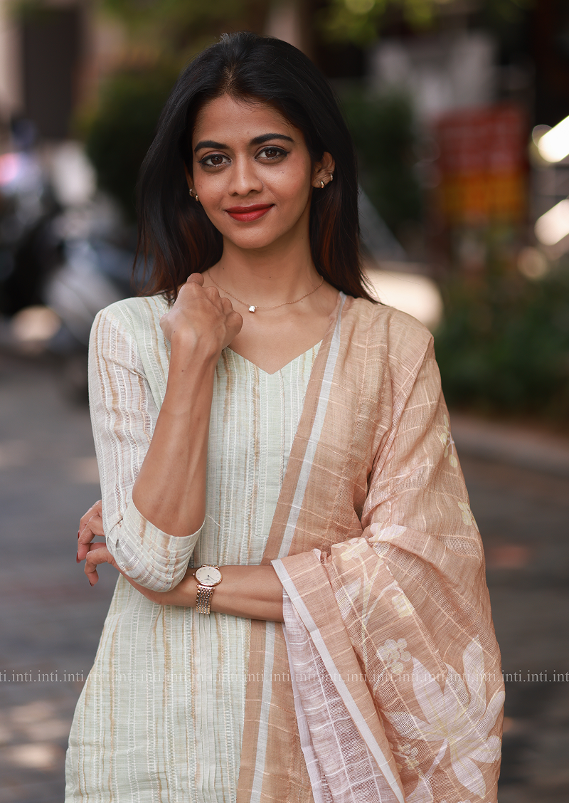 Vanilla Beige Salwar Suit