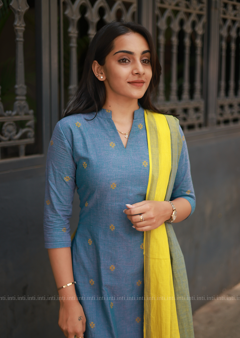 Bright Breeze Top & Dupatta Set