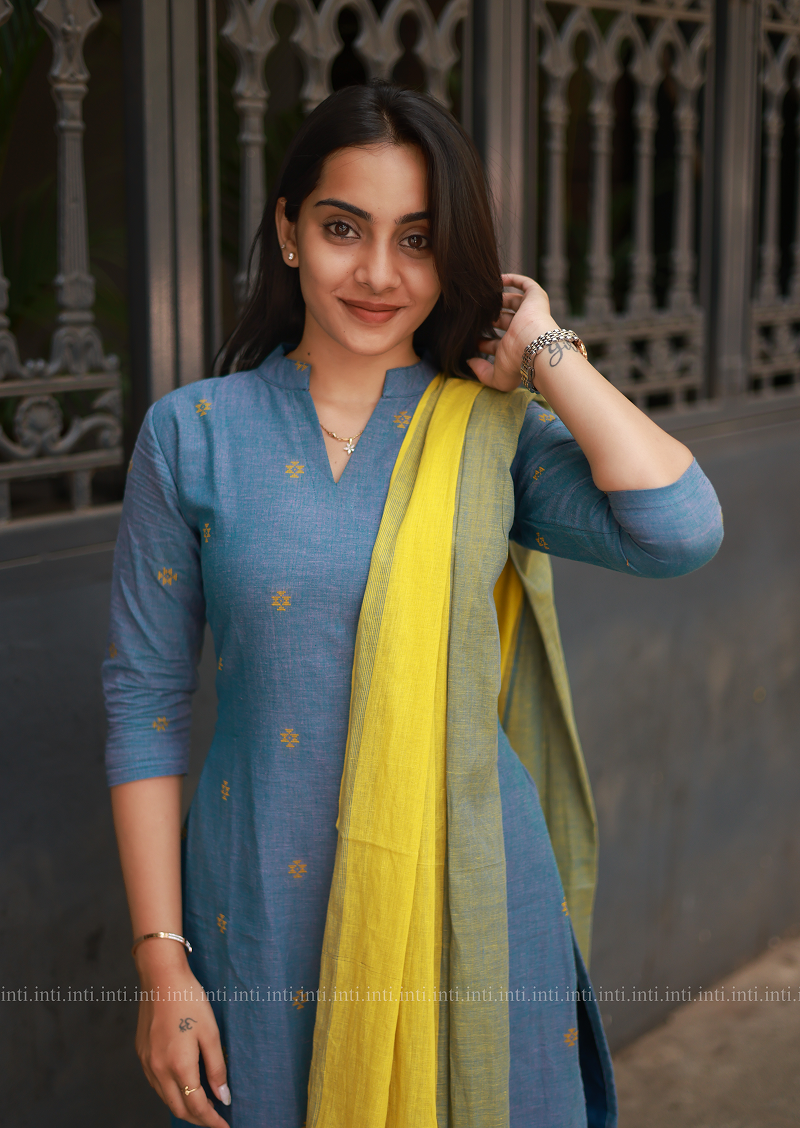 Bright Breeze Top & Dupatta Set