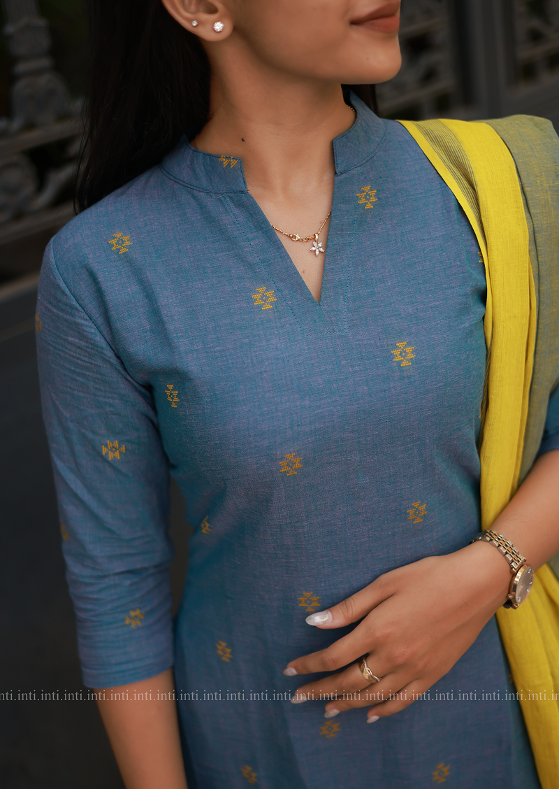 Bright Breeze Top & Dupatta Set