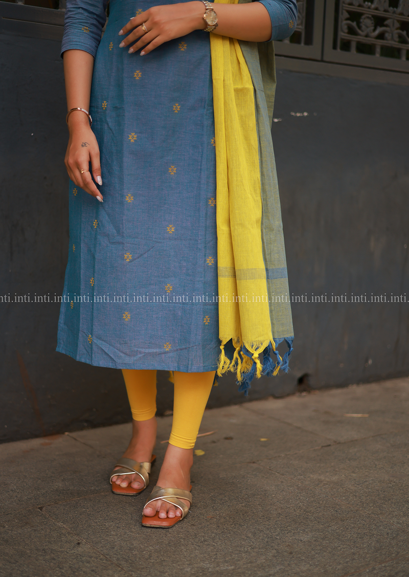 Bright Breeze Top & Dupatta Set