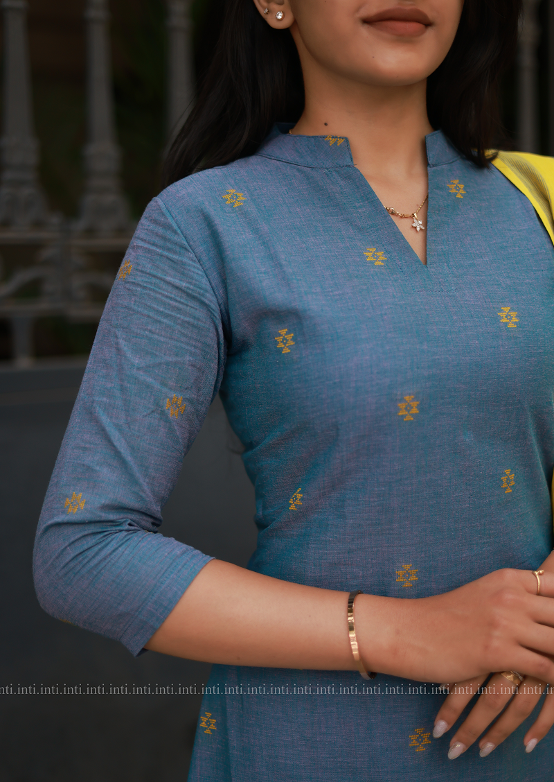 Bright Breeze Top & Dupatta Set