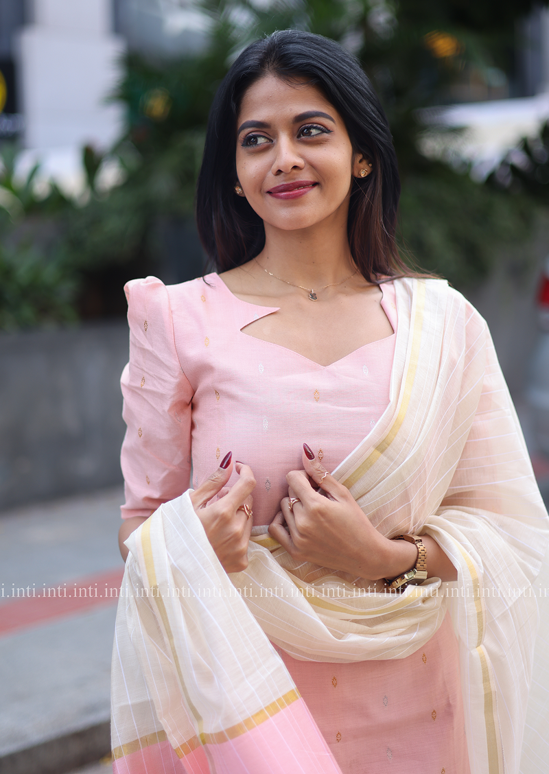 Pale Petal Salwar Suit