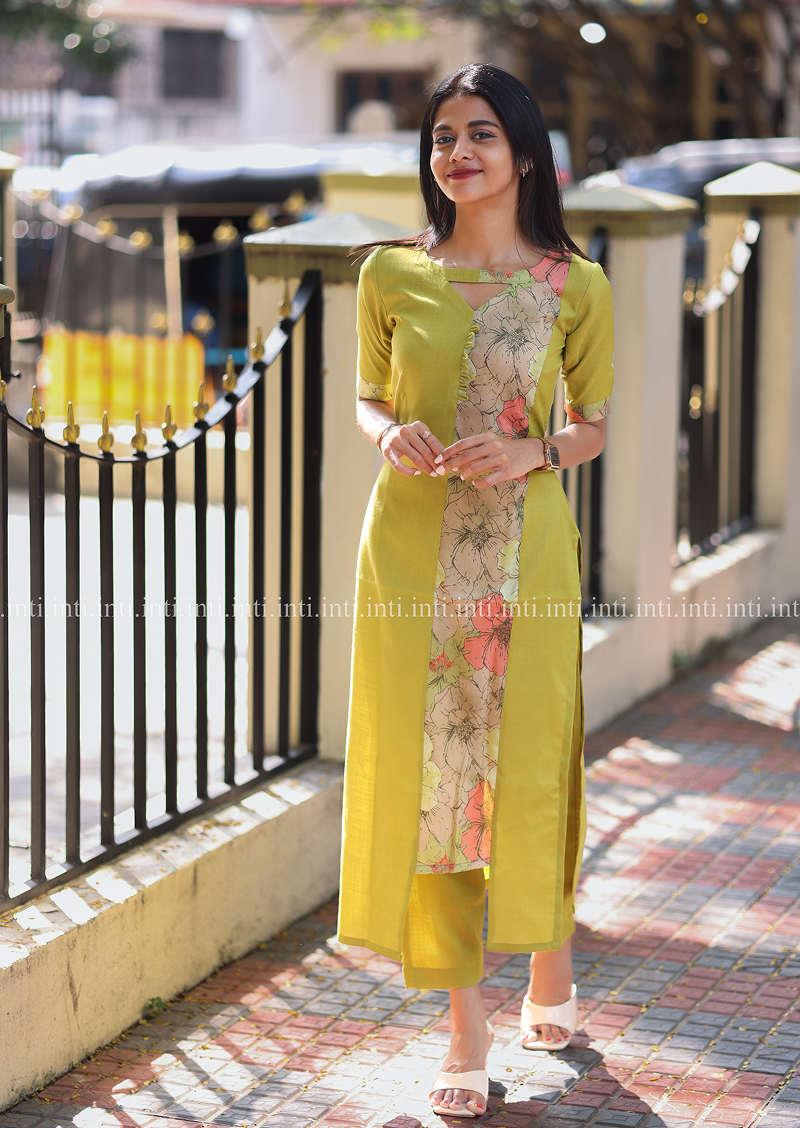 Lime Lilly Top and Pant Set