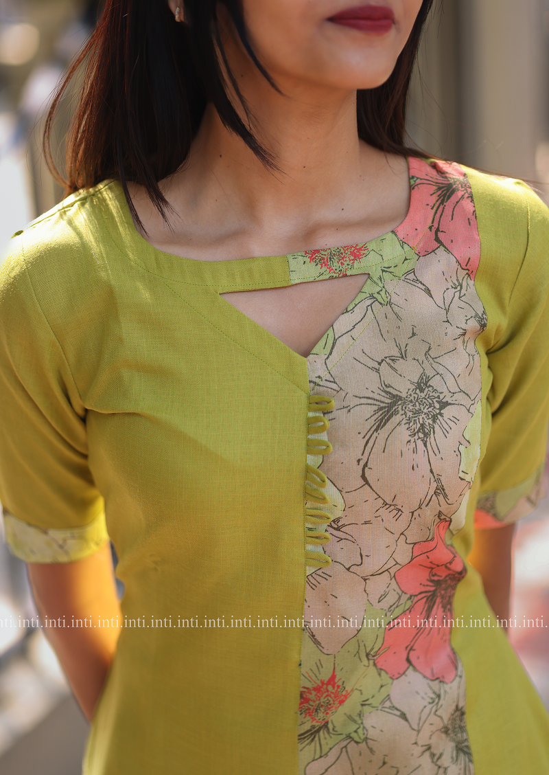 Lime Lilly Top and Pant Set