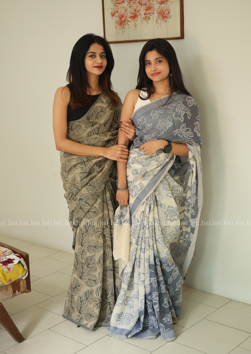 Frosted Grace Saree