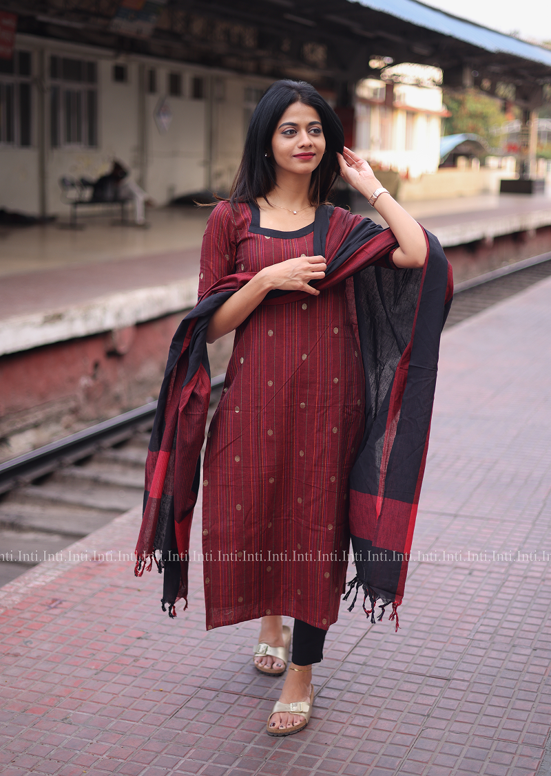 Red Riot Salwar Suit