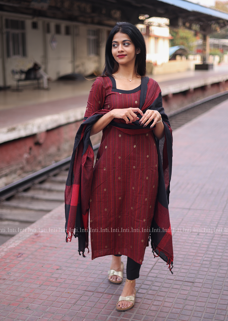 Red Riot Salwar Suit