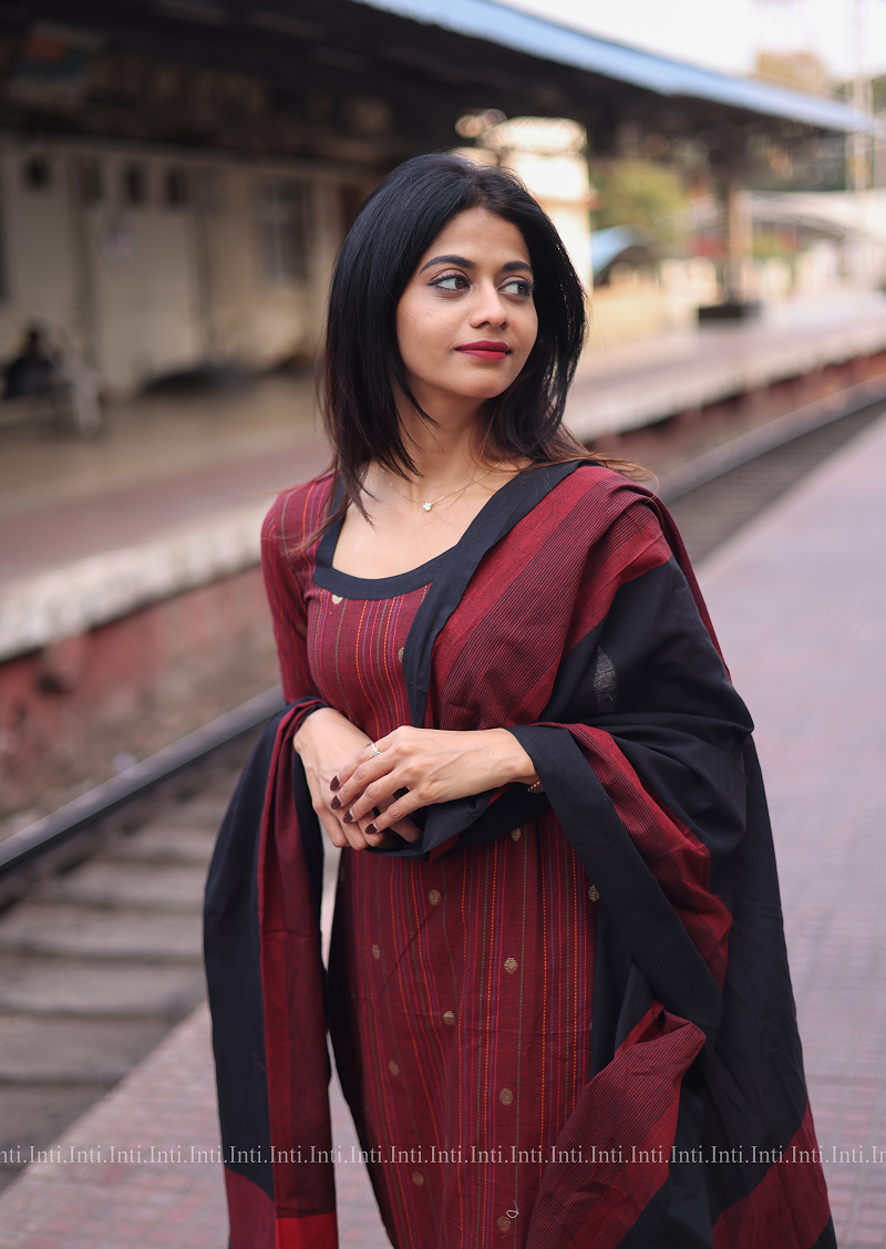Red Riot Salwar Suit