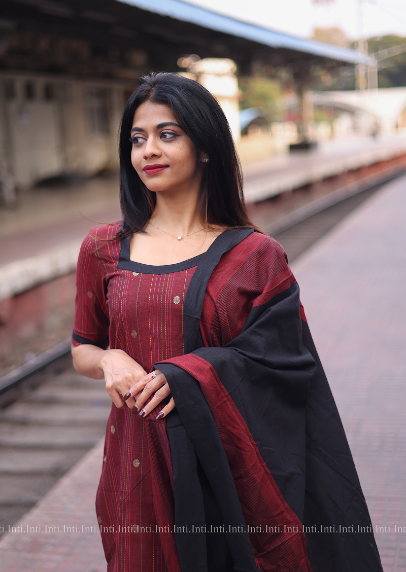 Red Riot Salwar Suit
