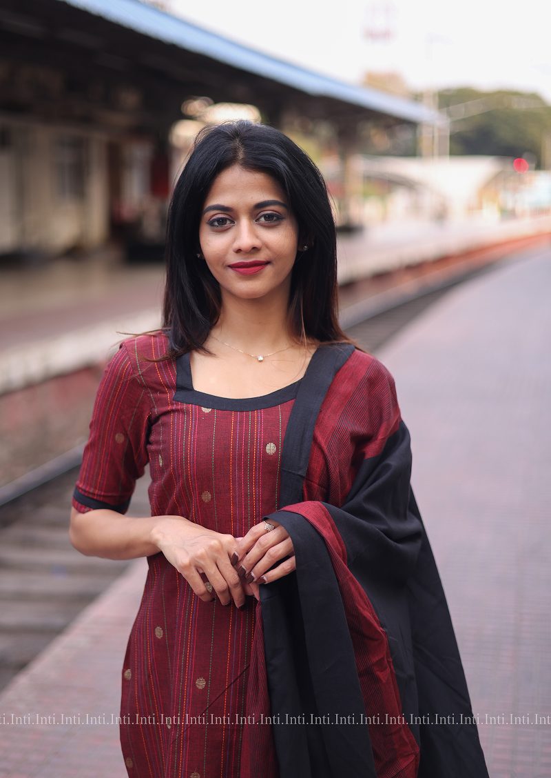 Red Riot Salwar Suit