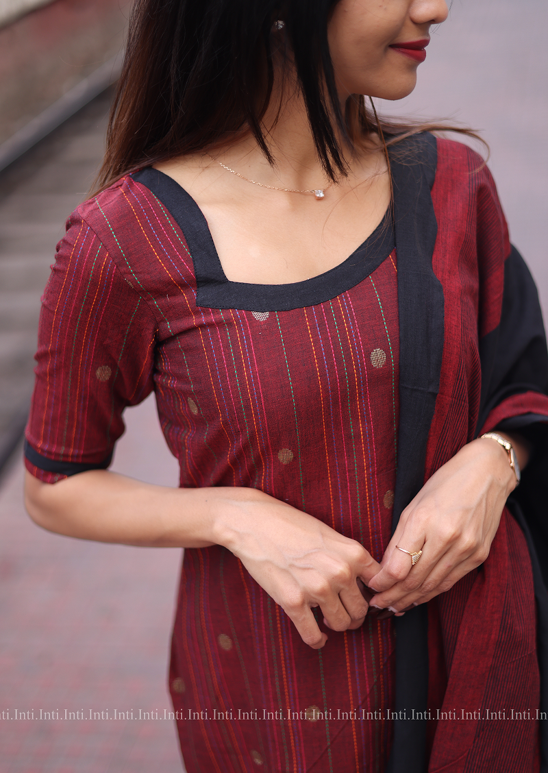 Red Riot Salwar Suit