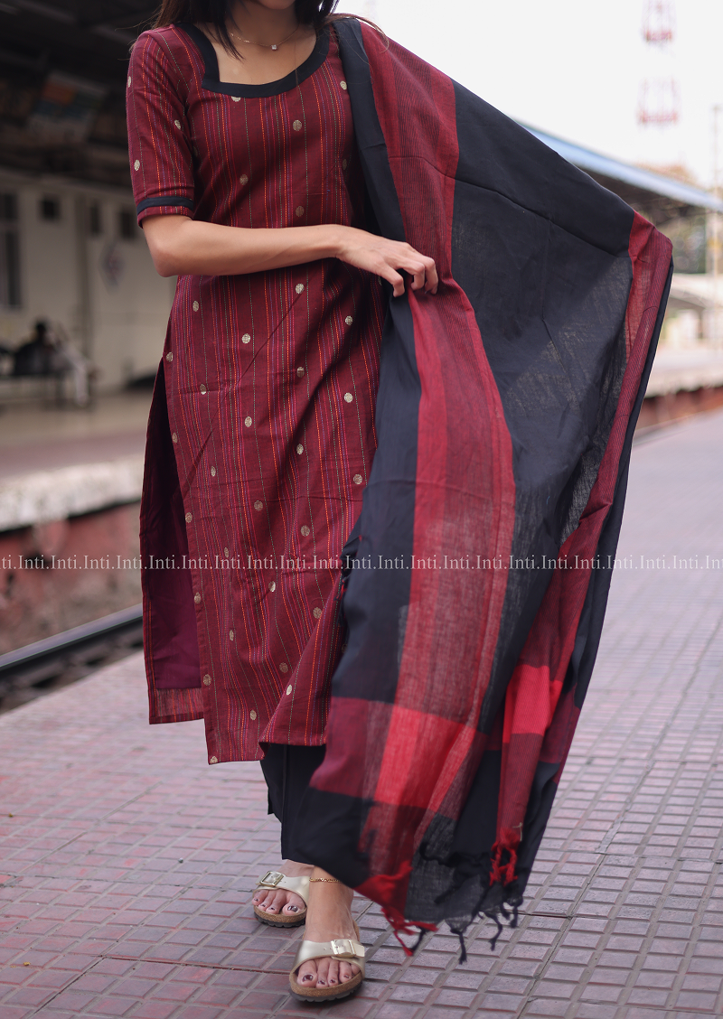 Red Riot Salwar Suit