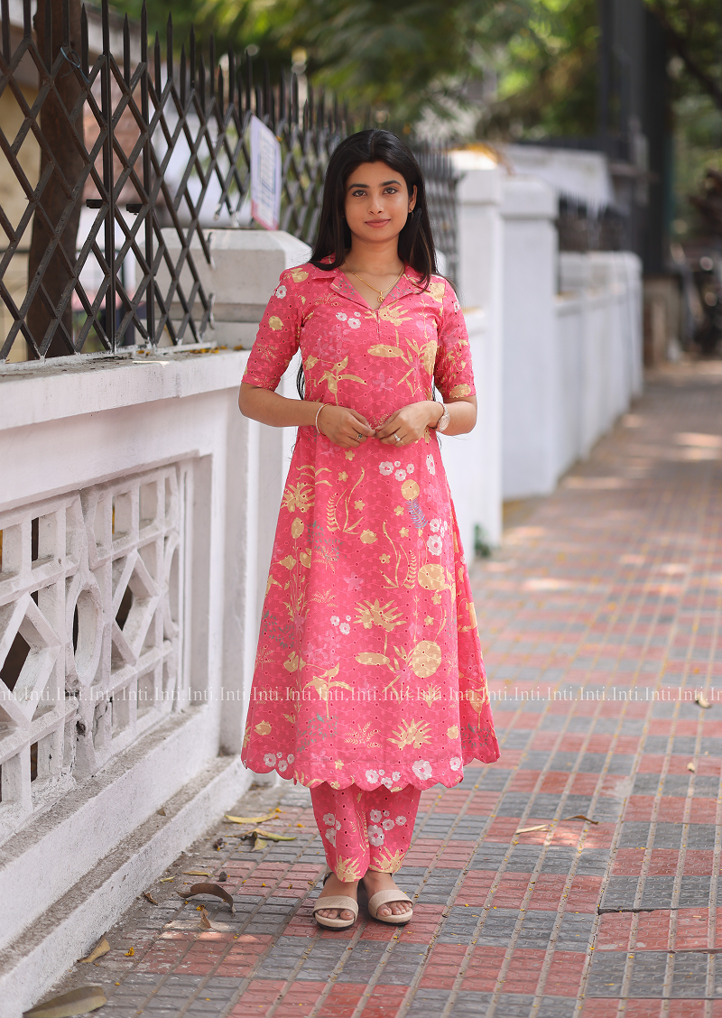 Rosette Whisper Aline Top and Pant Set