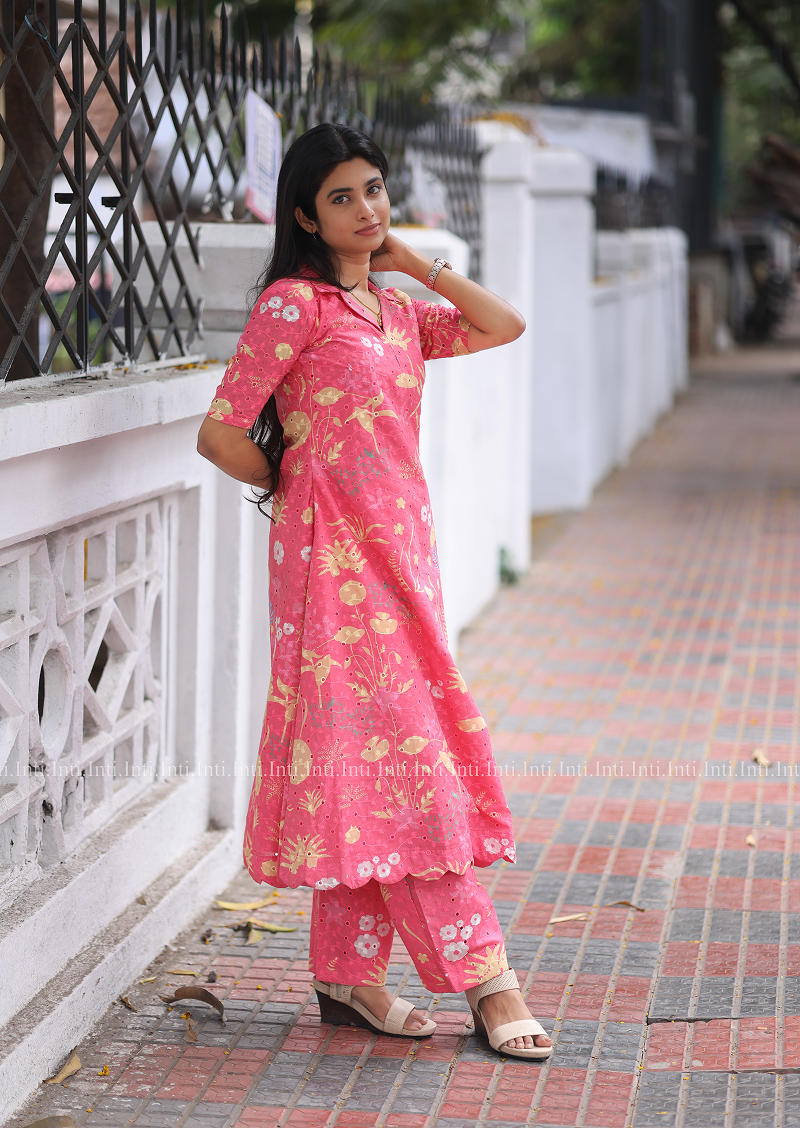 Rosette Whisper Aline Top and Pant Set