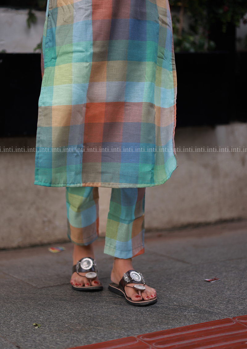 Boho Blocks Top & Pant Set