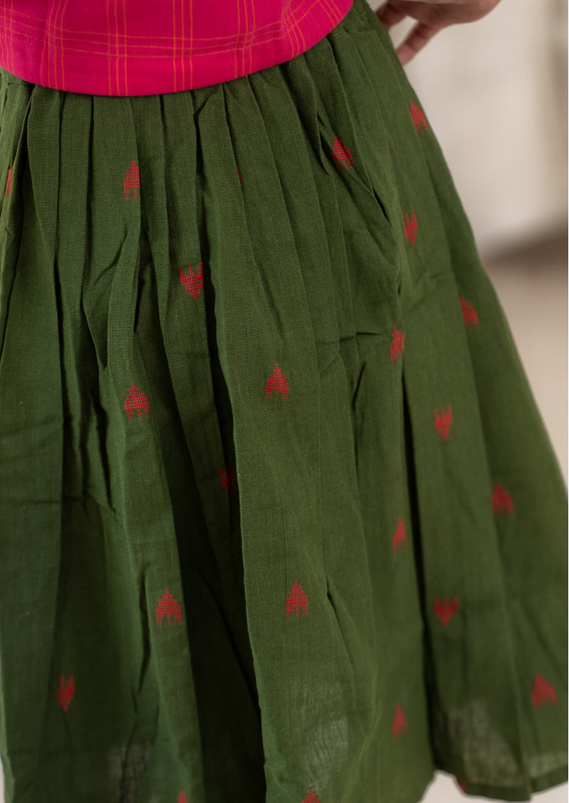 Gulab Twril Top and Skirt