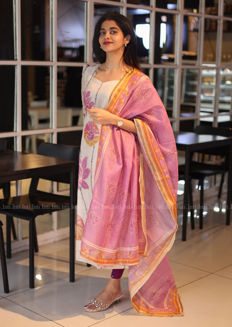 Lotus Lane Top & Dupatta Set