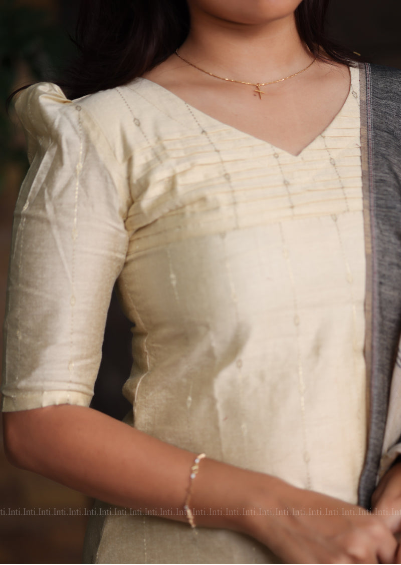 Madhuram Thulir Top & Dupatta Set