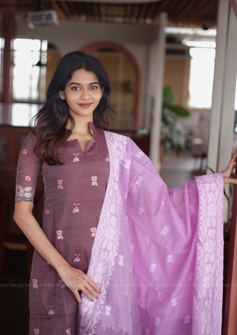 Maple Dawn Top & Dupatta Set