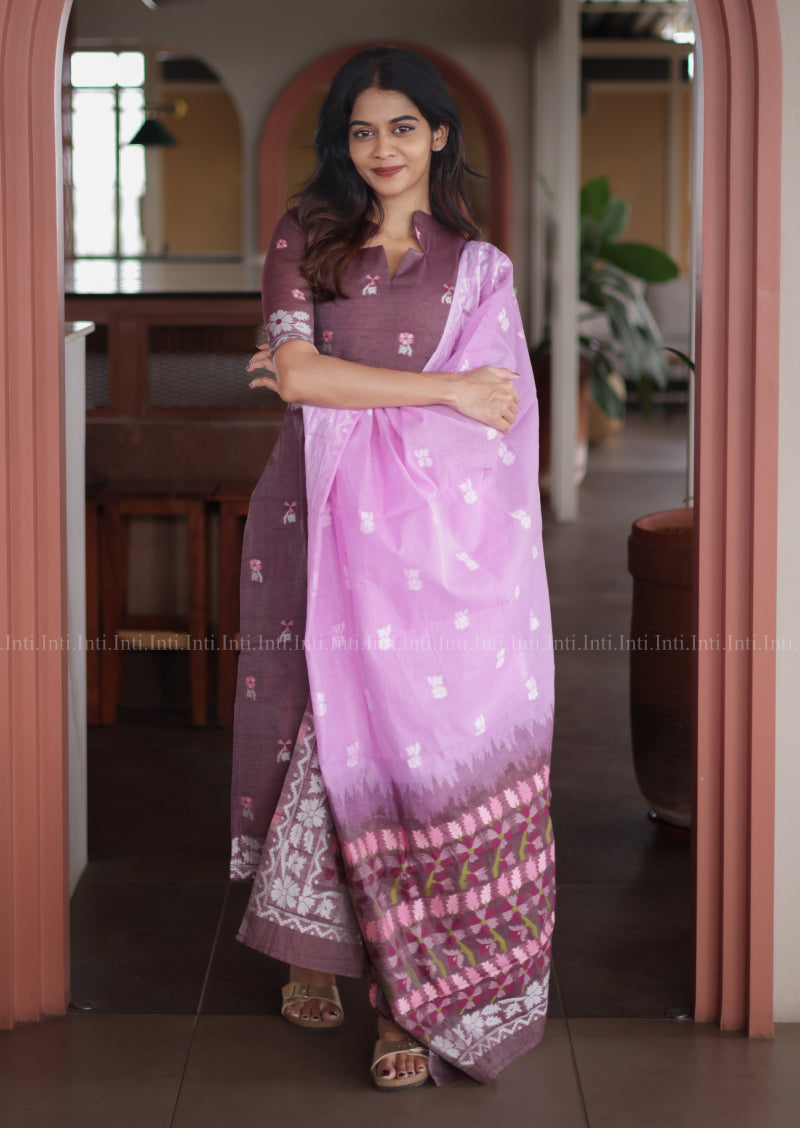 Maple Dawn Top & Dupatta Set
