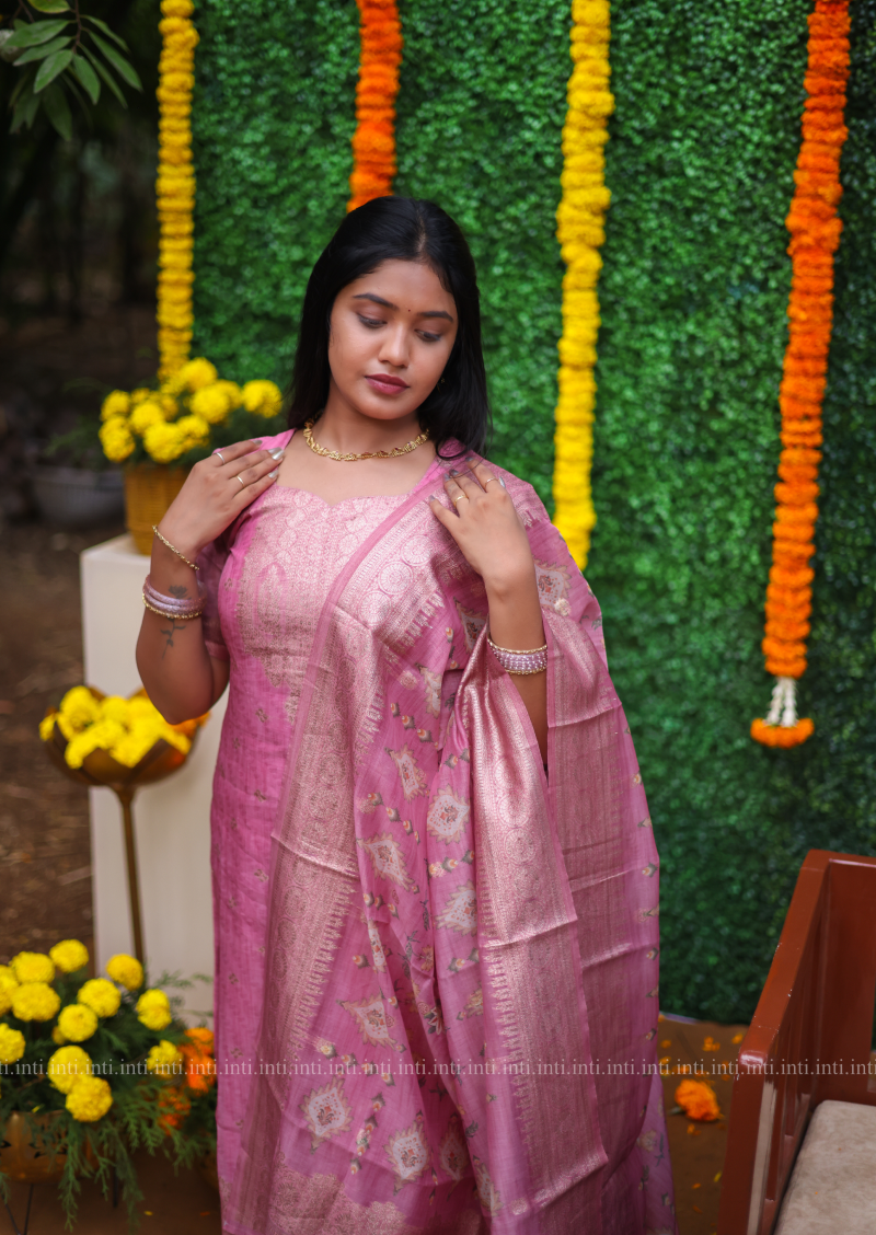 Orchid Veil Top & Dupatta