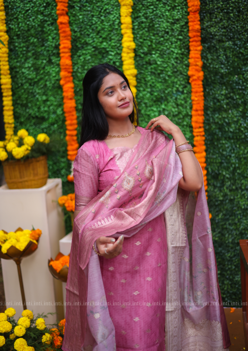 Orchid Veil Top & Dupatta