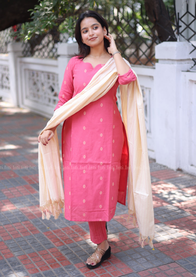 Pink Haze Salwar Suit