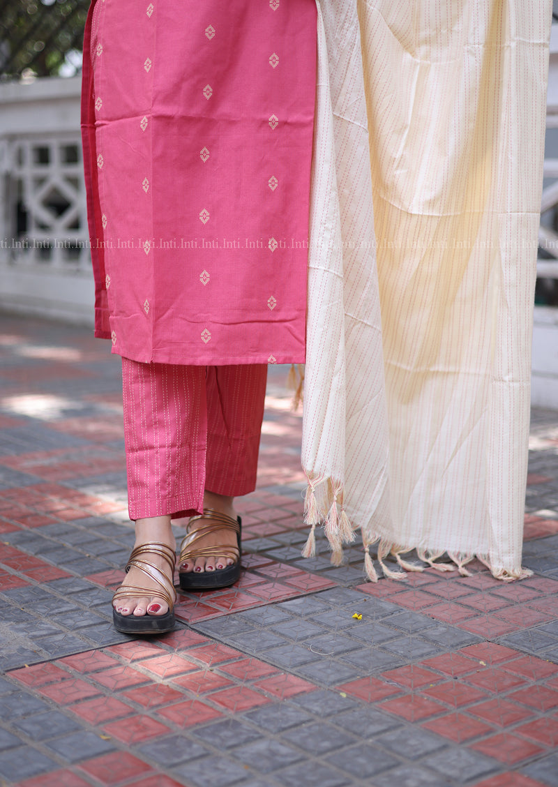 Pink Haze Salwar Suit